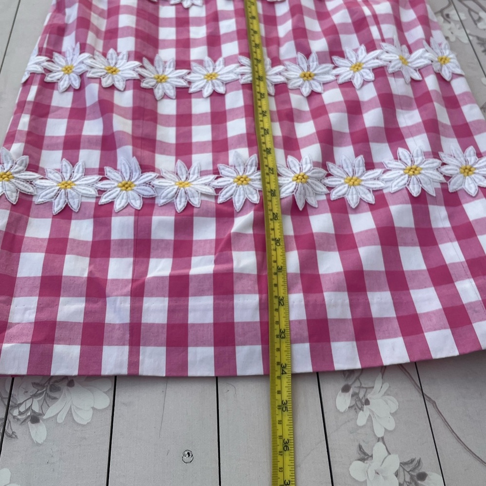 Lilly Pulitzer Pink and White Gingham Dress - Picture 5 of 10